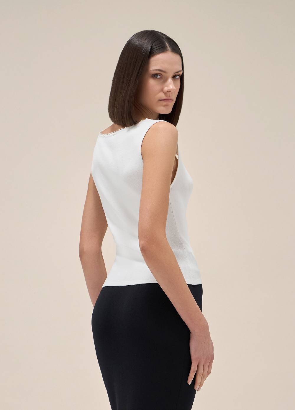 LES COPAINSTop smanicato con scollo Saldi Di Fabbrica
