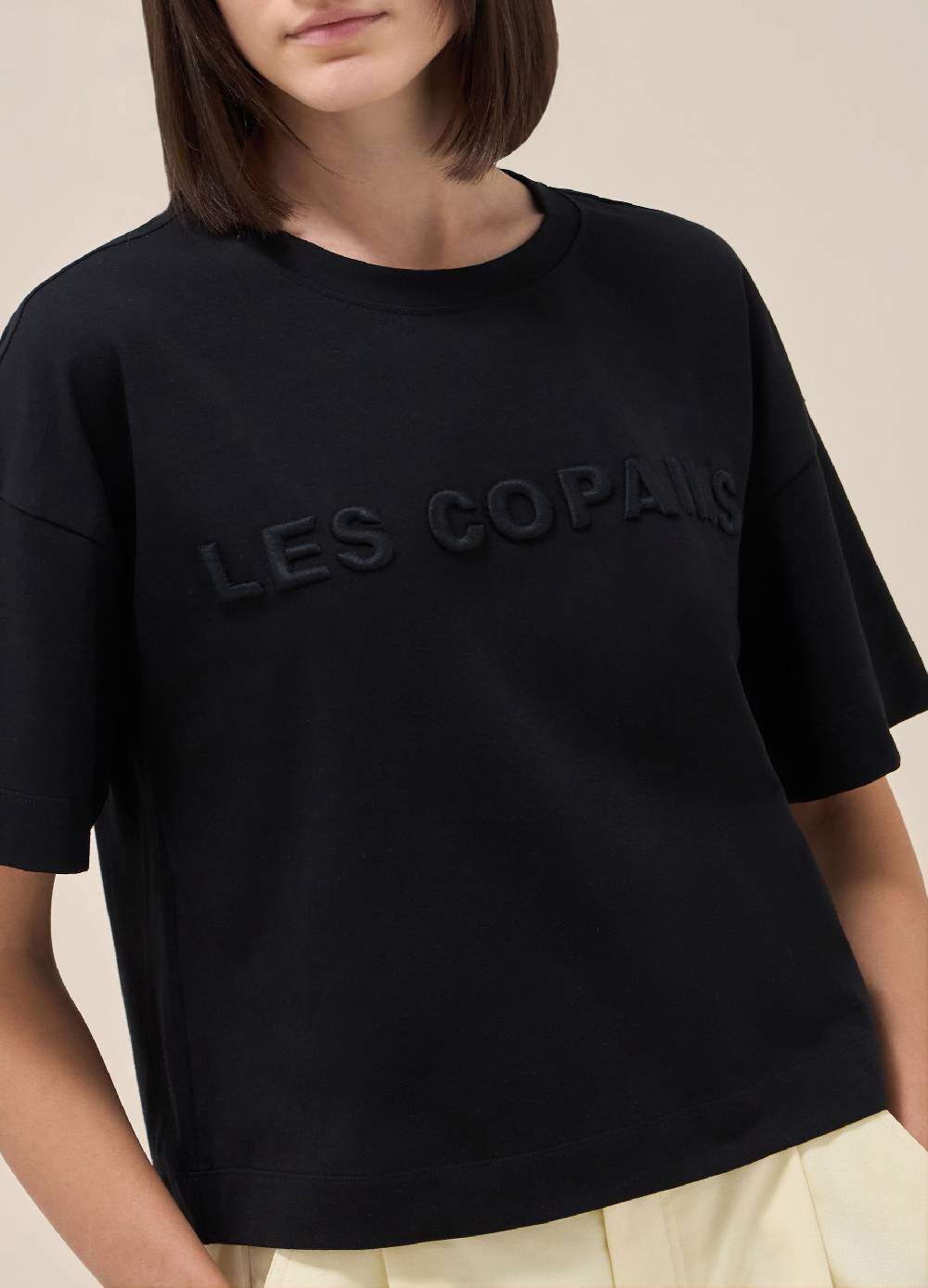 LES COPAINST-shirt a maniche corte con logo In Saldo