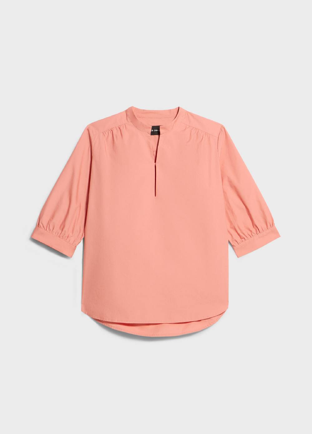 LES COPAINSBlusa in cotone manica a tre quarti Shopping Online