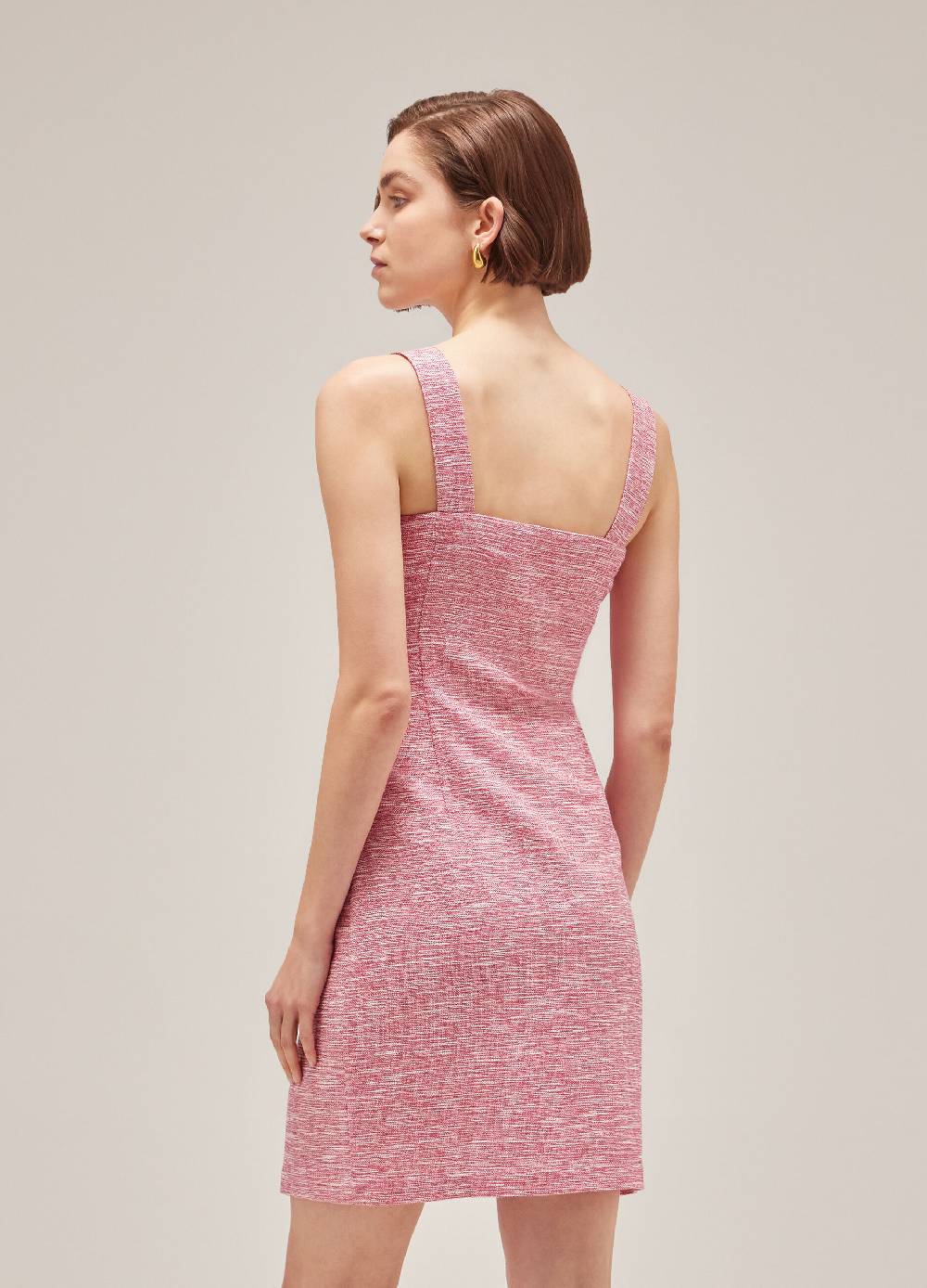 LES COPAINSAbito corto misto cotone effetto tweed Sottocosto