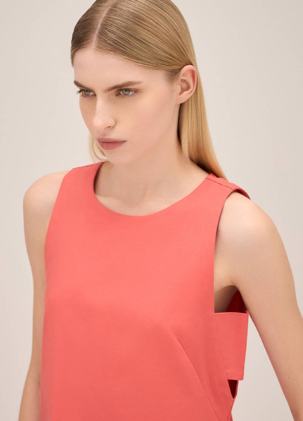 LES COPAINSAbito mini in cotone stretch In Vendita