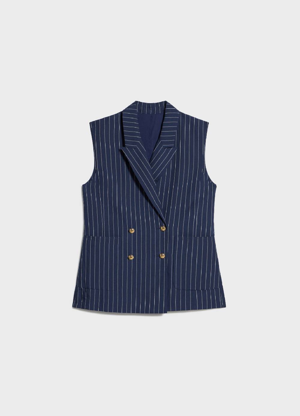 LES COPAINSGilet doppiopetto gessato Hotsell