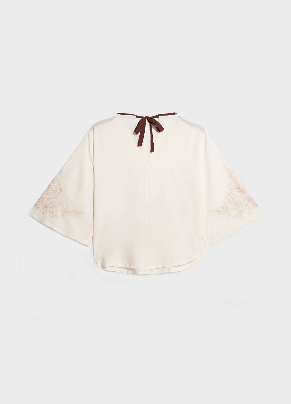 LES COPAINSBlusa con ricami Moda