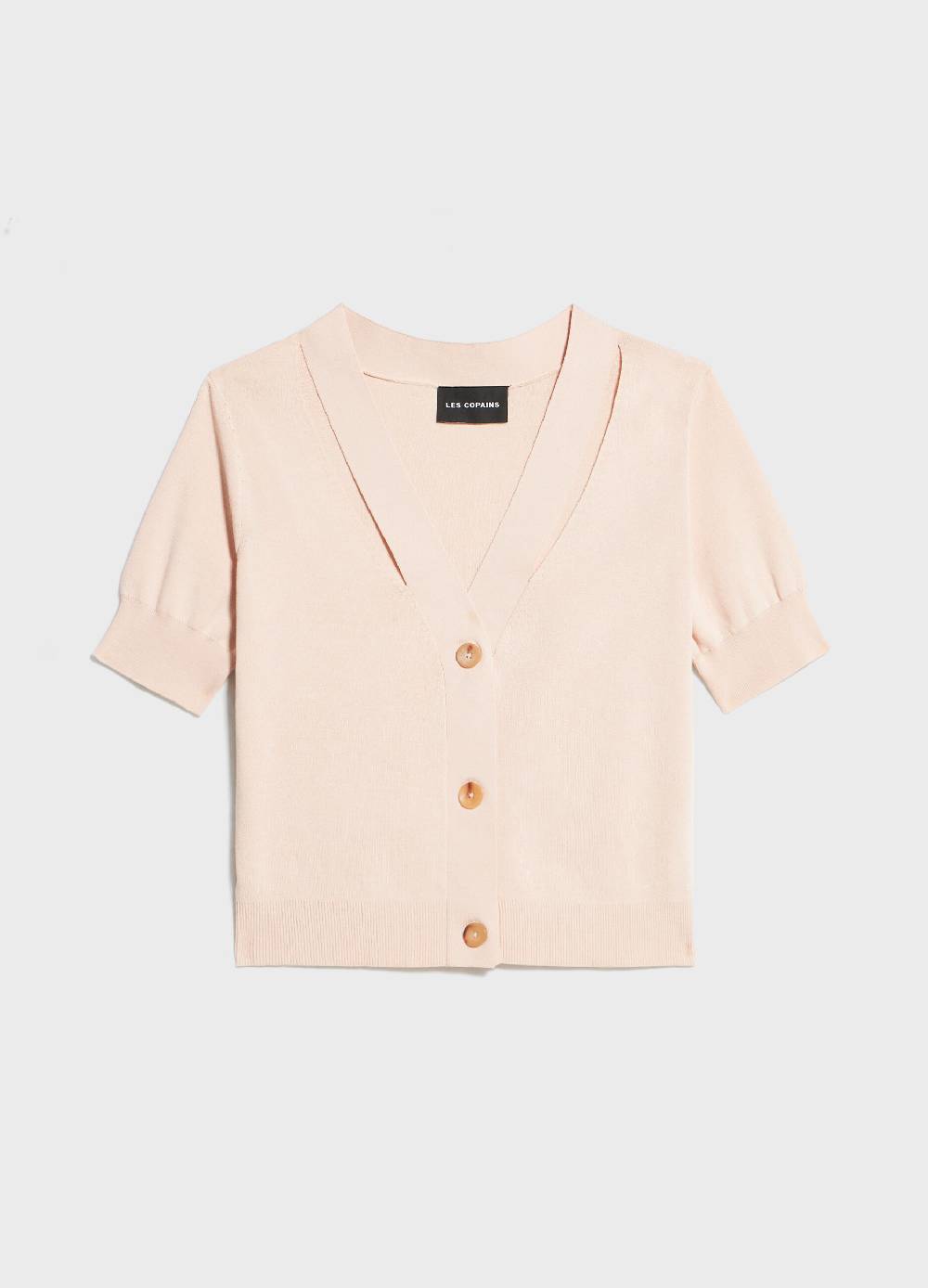 LES COPAINSCardigan tricot con scollo a V Italy