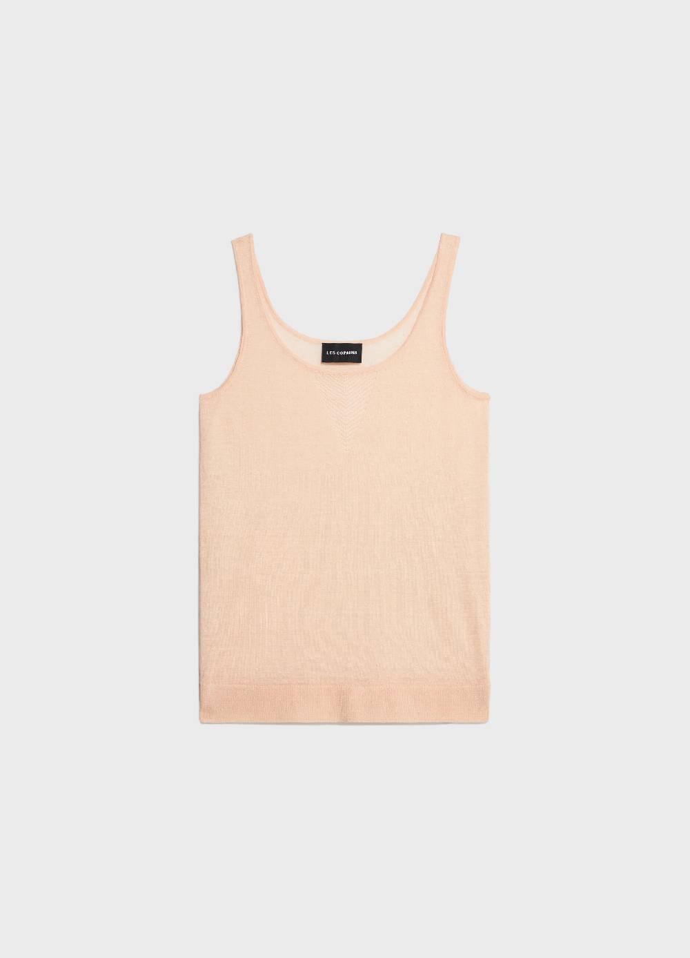 LES COPAINSTank top misto lino Lightning offer
