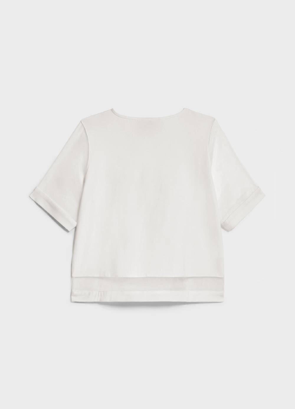 LES COPAINST-shirt in cotone con inserti Offerte stagionali