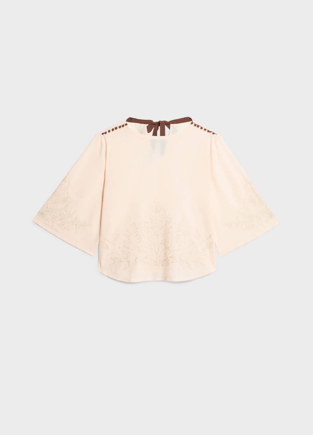 LES COPAINSBlusa con ricami Comprane uno, ottenene uno gratis