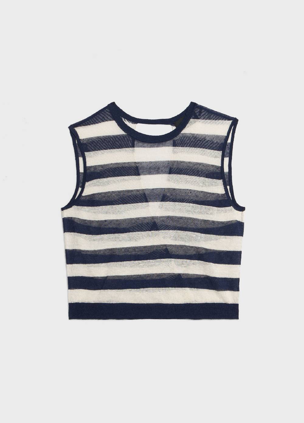 LES COPAINSCanotta tricot in misto lino Prezzo Ridotto