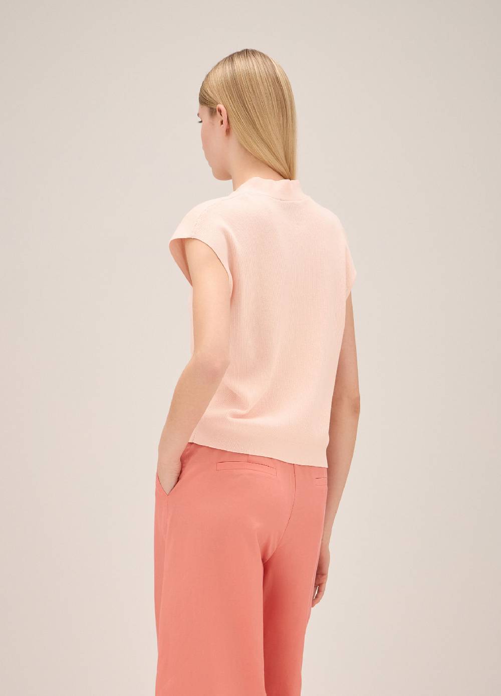 LES COPAINSMaglia tricot con scollo a V Sottocosto
