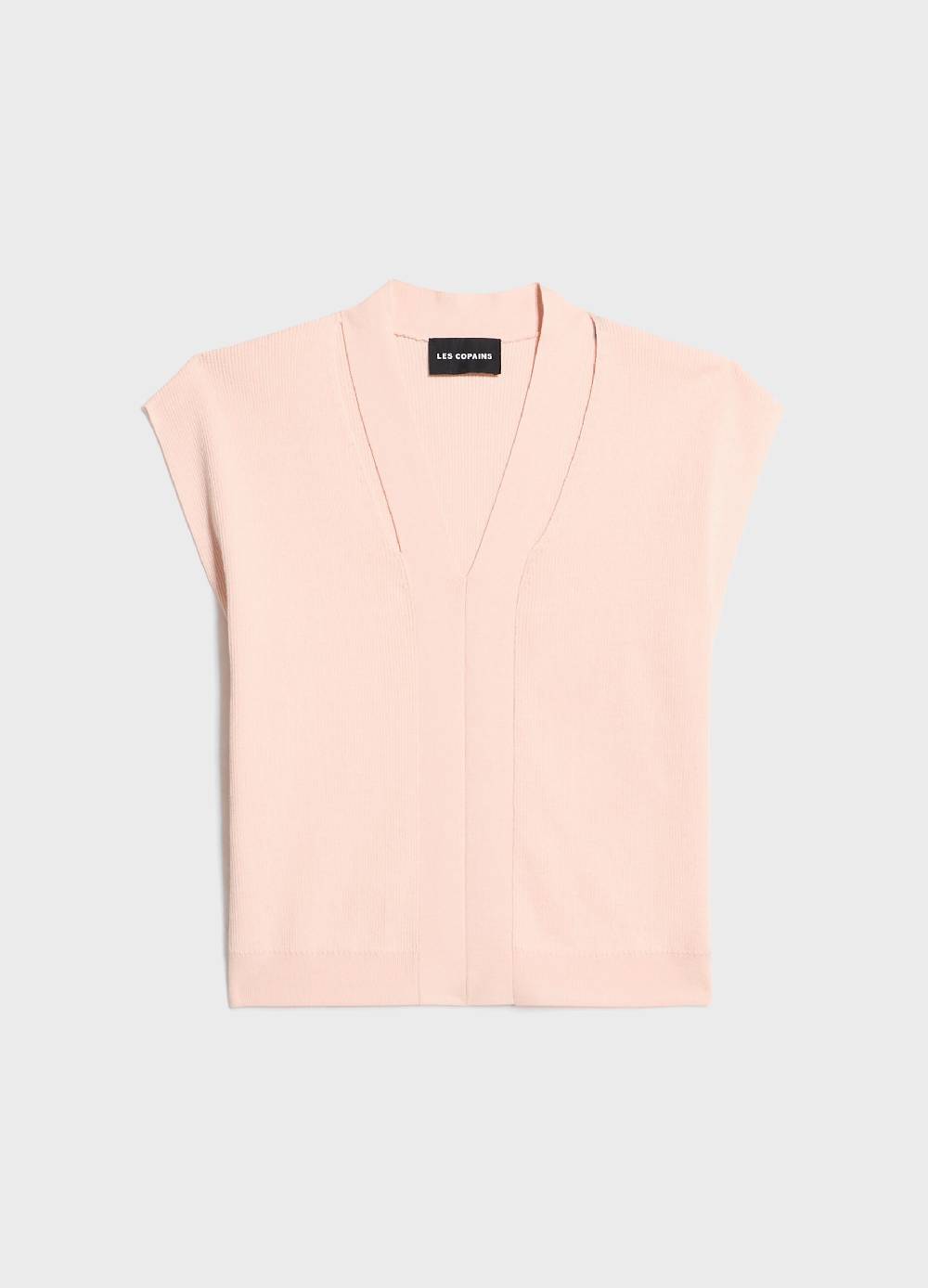 LES COPAINSMaglia tricot con scollo a V Sottocosto