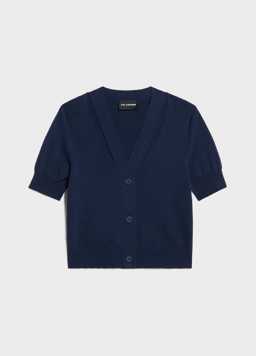 LES COPAINSCardigan tricot con scollo a V Offerta speciale della fabbrica