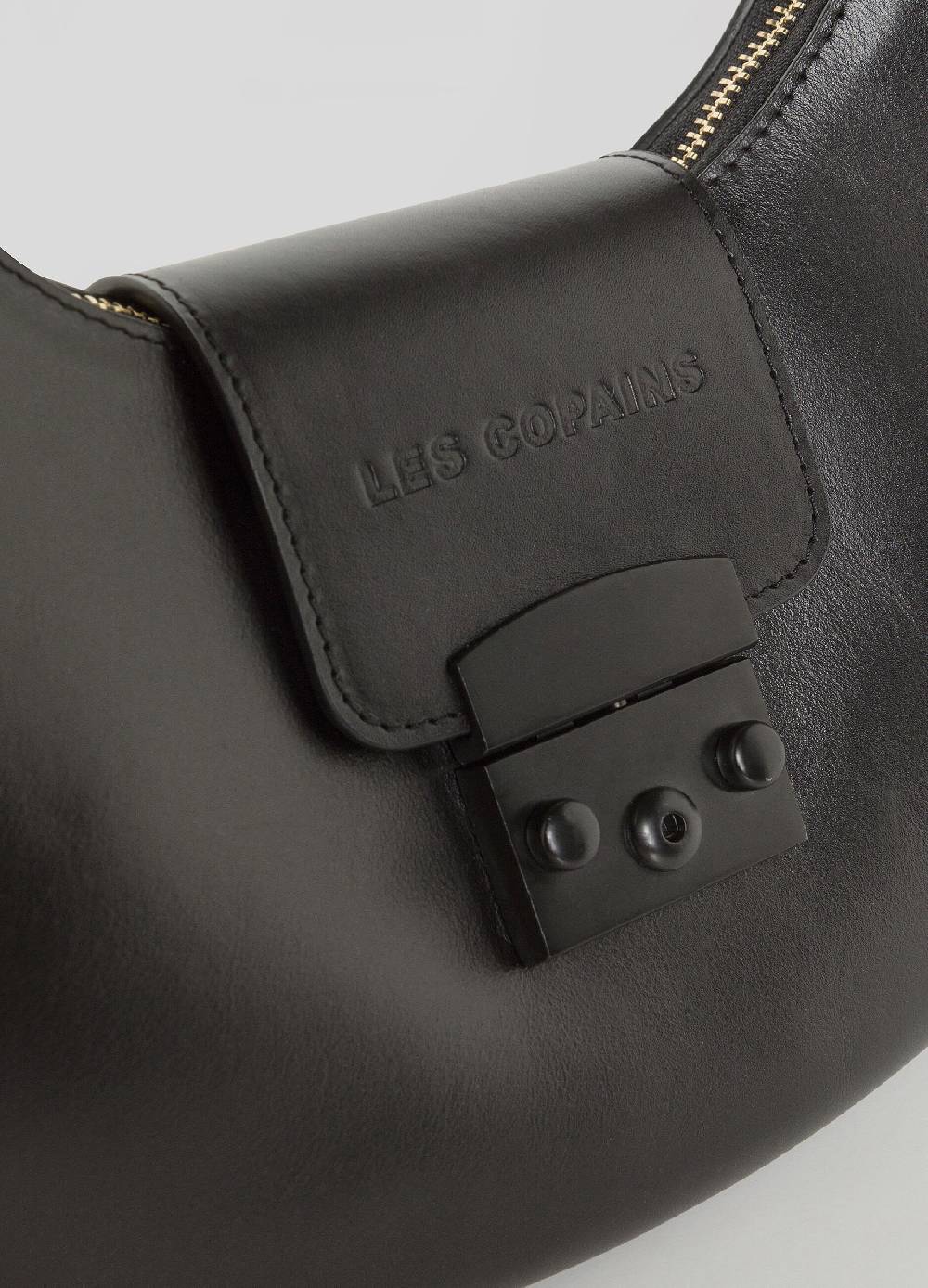 LES COPAINSBorsa hobo a spalla in vera pelle Spedizione Gratuita