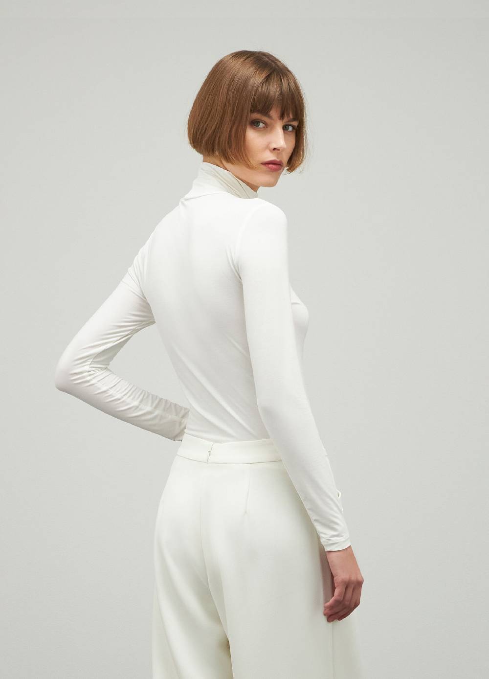 LES COPAINSDolcevita a manica lunga in tessuto stretch Promozione Limitata