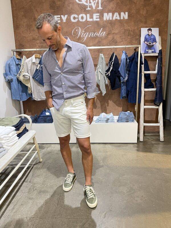JCM Jey Coleman Camicia uomo slim fit fantasy Luca Argentieri Acquista Ora