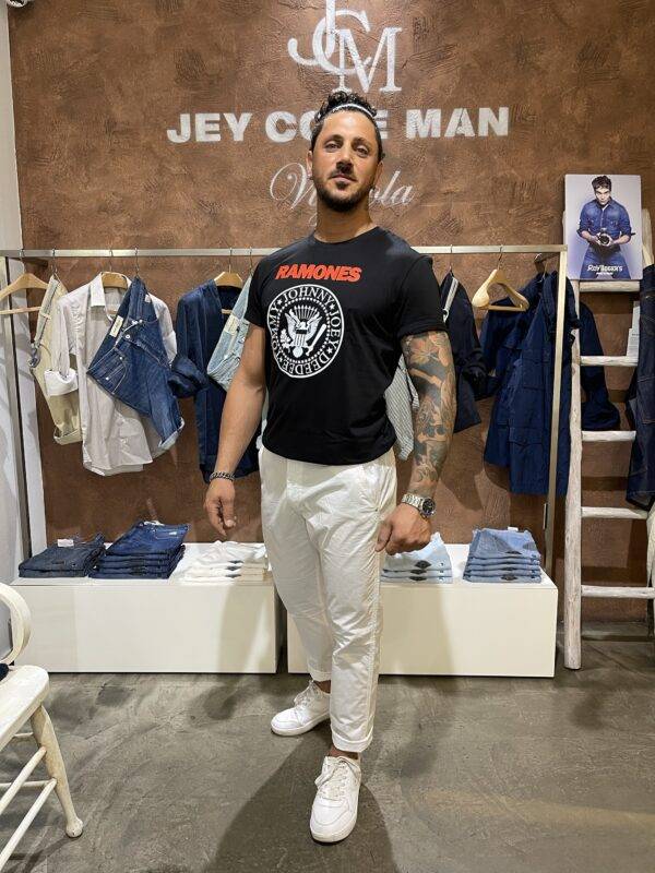JCM Jey Coleman T-shirt unisex estiva con stampa CHT22 Promozione Limitata
