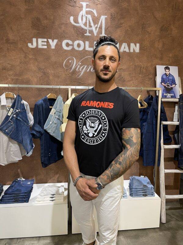 JCM Jey Coleman T-shirt unisex estiva con stampa CHT22 Promozione Limitata