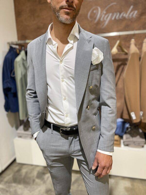 JCM Jey Coleman Pantalone uomo elegante fresco di lana Exibit I Più Venduti