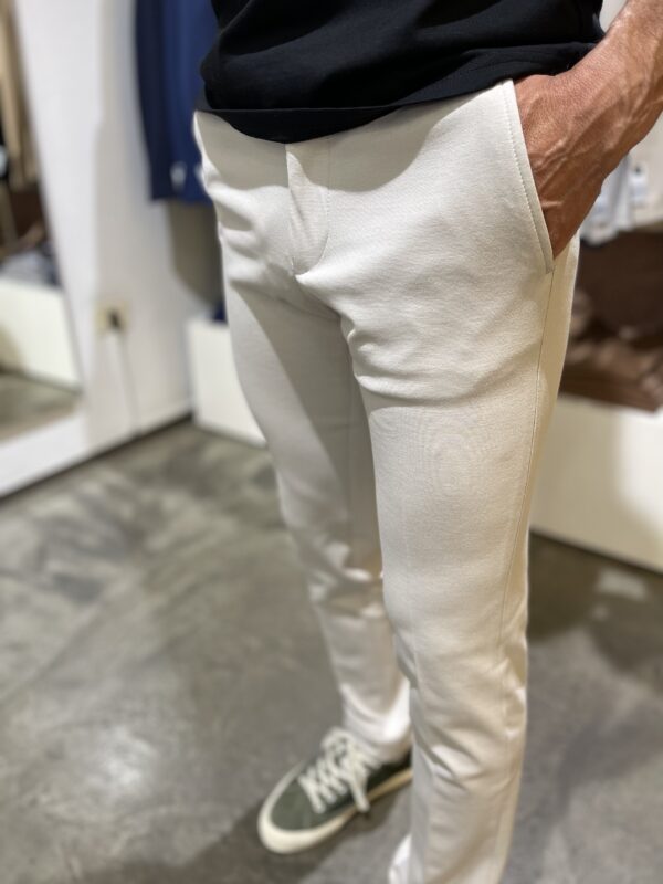 JCM Jey Coleman Pantalone uomo in tessuto punto milano Exibit Italia