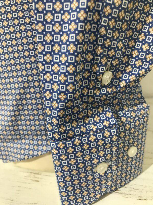 JCM Jey Coleman Camicia uomo microfantasia slim Fit Saldi