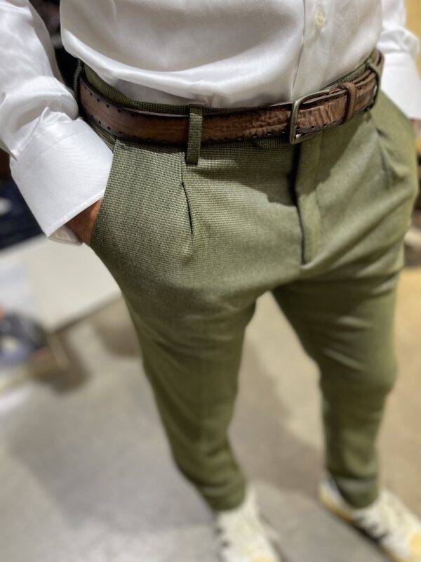 JCM Jey Coleman Pantalone uomo microfantasia Exibit Vendita Calda