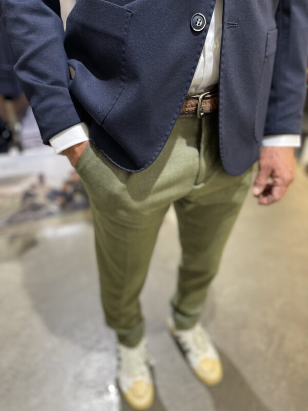 JCM Jey Coleman Pantalone uomo microfantasia Exibit Vendita Calda