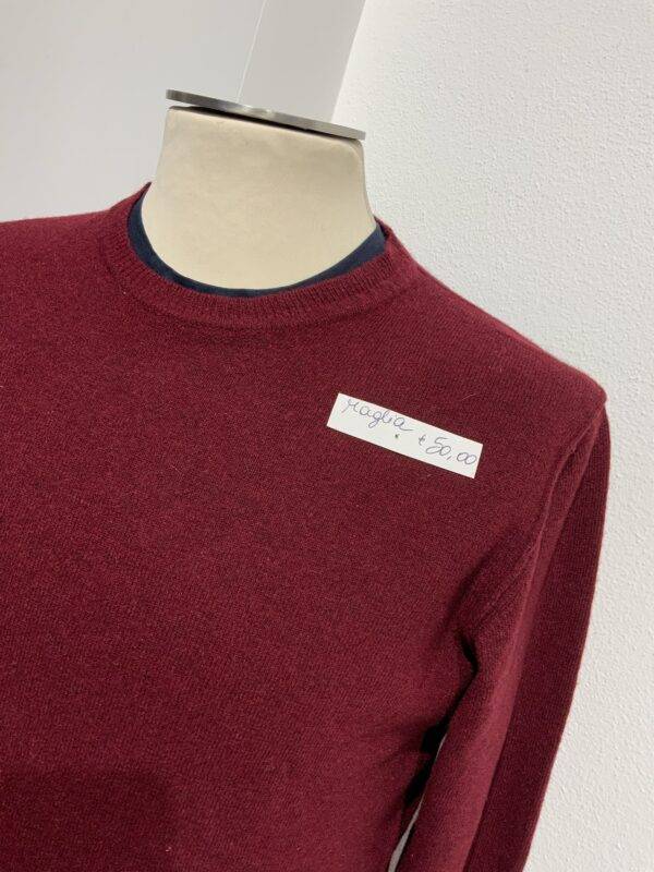 JCM Jey Coleman Maglia uomo misto lana con rotture 2025