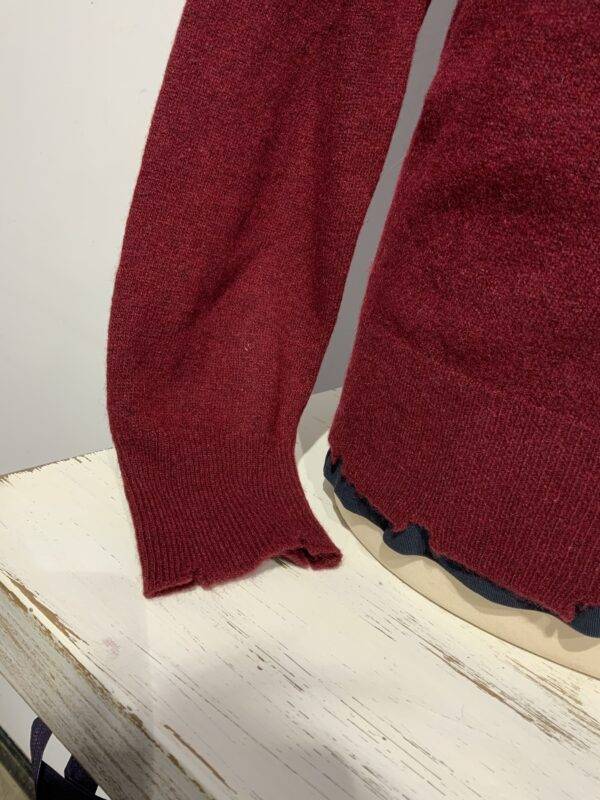 JCM Jey Coleman Maglia uomo misto lana con rotture 2025