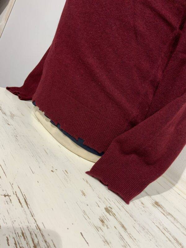 JCM Jey Coleman Maglia uomo misto lana con rotture 2025