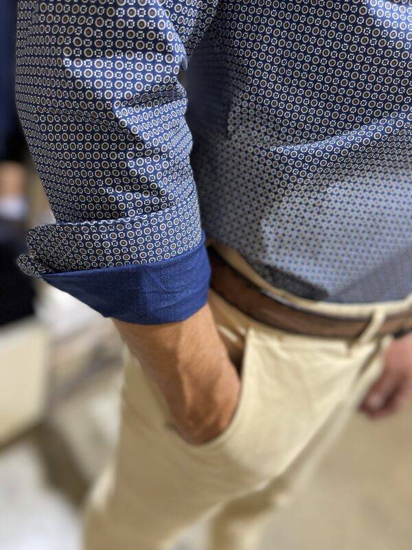 JCM Jey Coleman Camicia uomo fantasia Luca Argentieri Italia