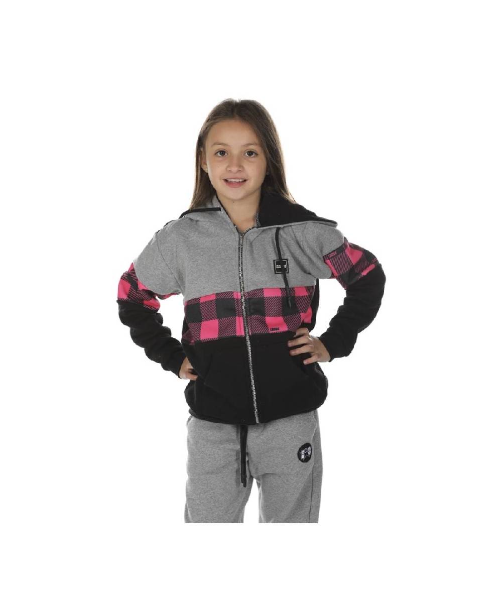 Lab84 FELPA ZIP CAPP Sconto