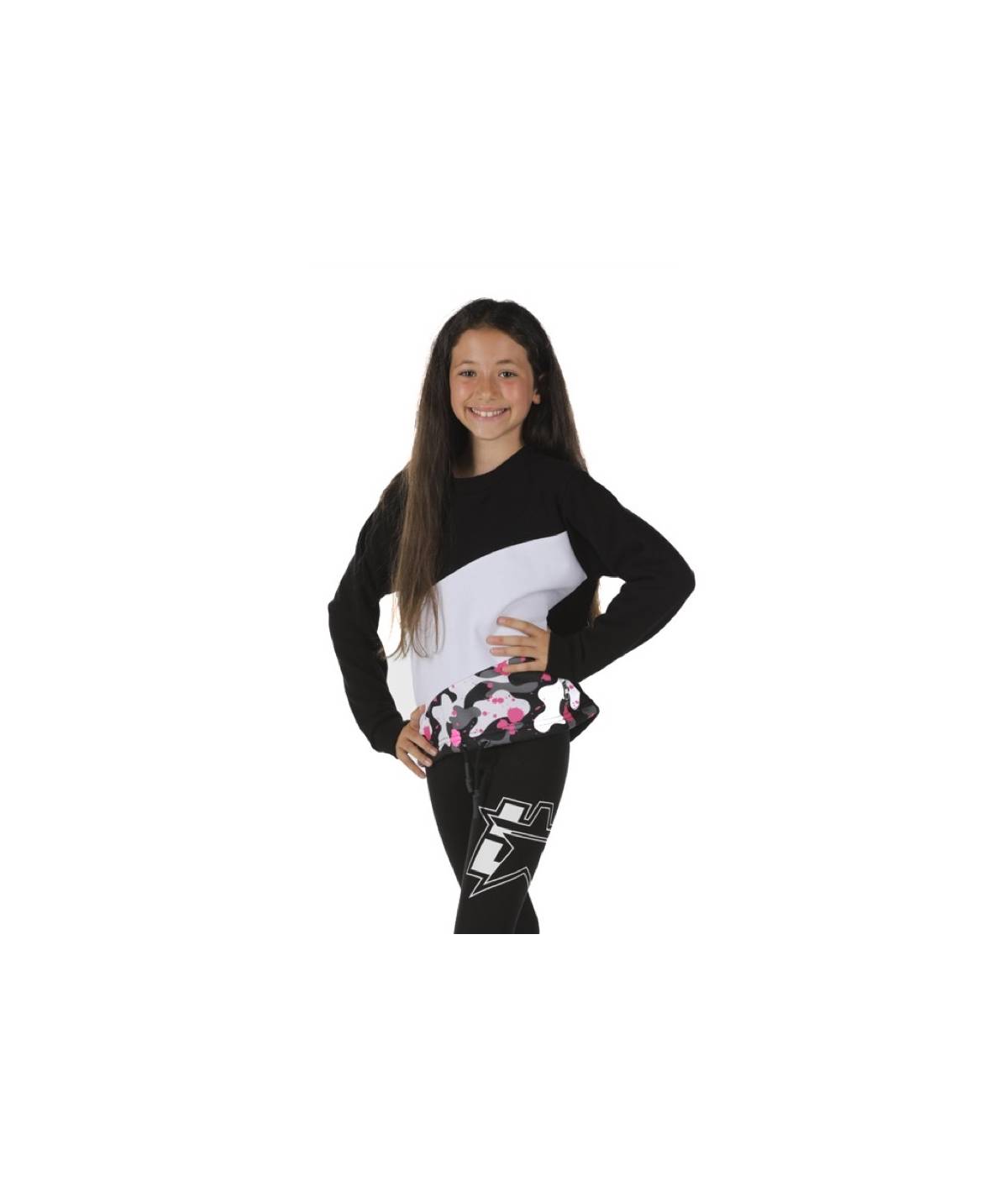 Lab84 FELPA CROP TOP + COULISSE Economico