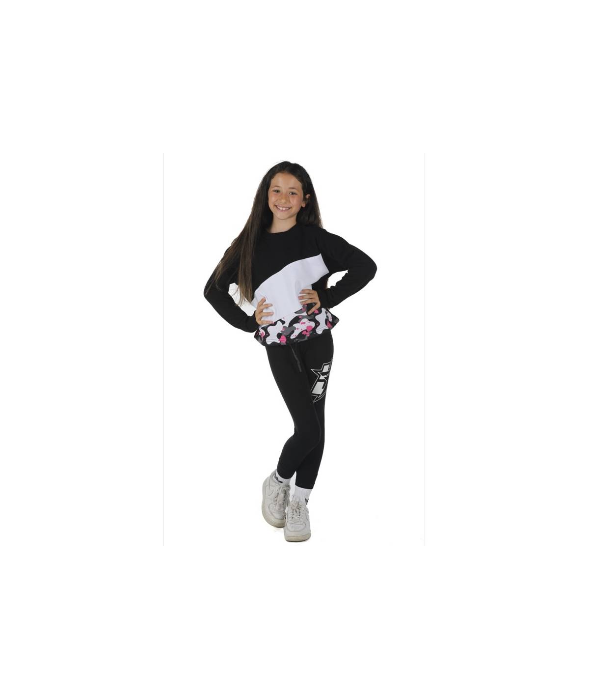 Lab84 FELPA CROP TOP + COULISSE Economico