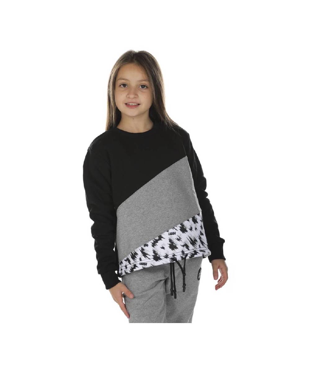 Lab84 FELPA CROP TOP + COULISSE Online