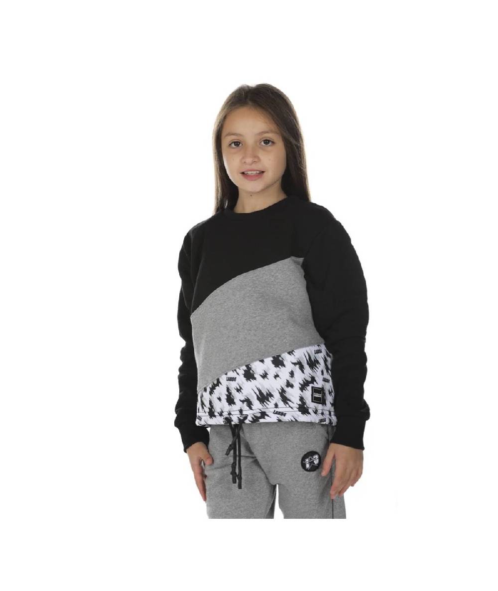 Lab84 FELPA CROP TOP + COULISSE Online