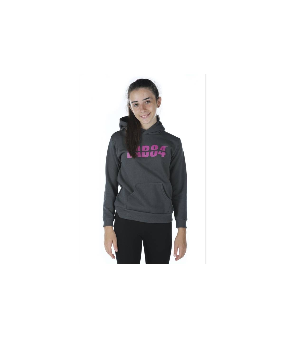 Lab84 FELPA CAPPUCCIO LOGO FLUO Vendita Calda