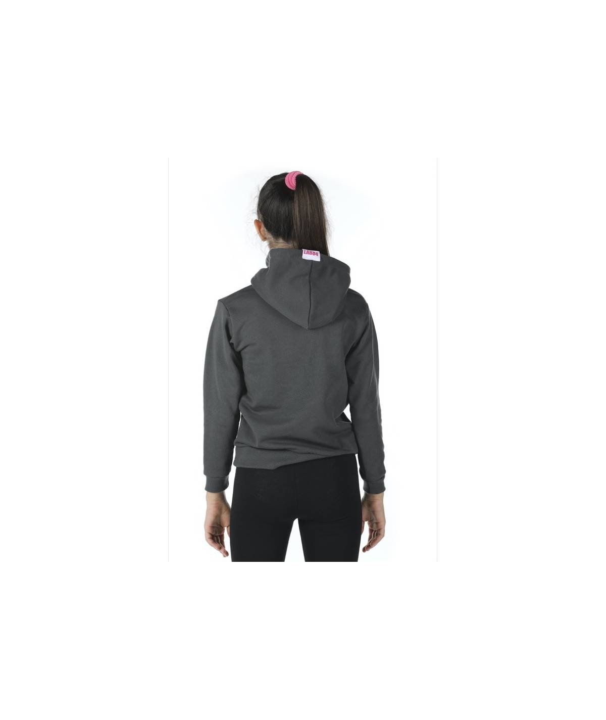 Lab84 FELPA CAPPUCCIO LOGO FLUO Vendita Calda