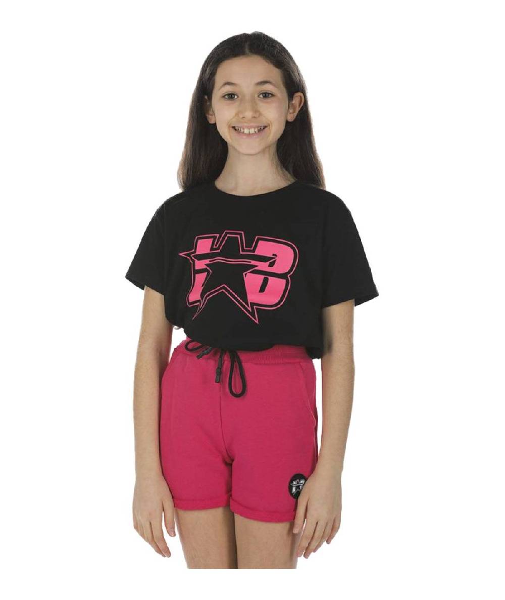 Lab84 T-SHIRT GIRO M/M STAR FLUO Negozi Online