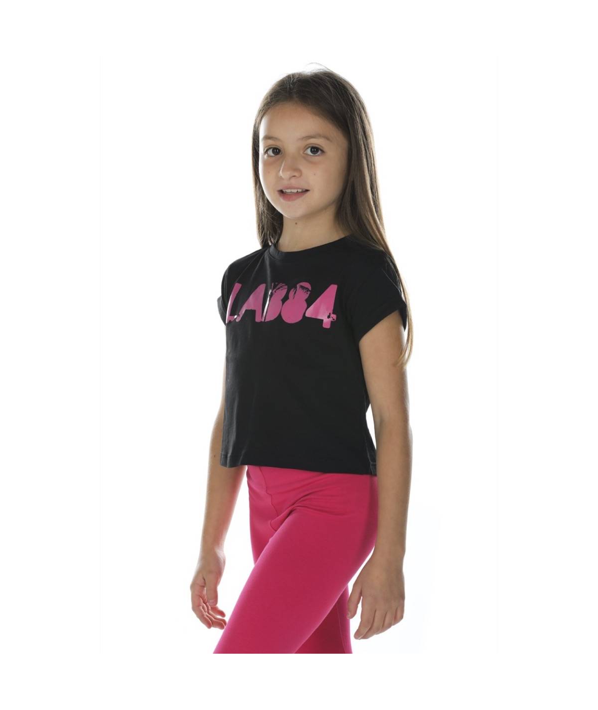 Lab84 T-SHIRT CROP TOP Prezzo Ridotto