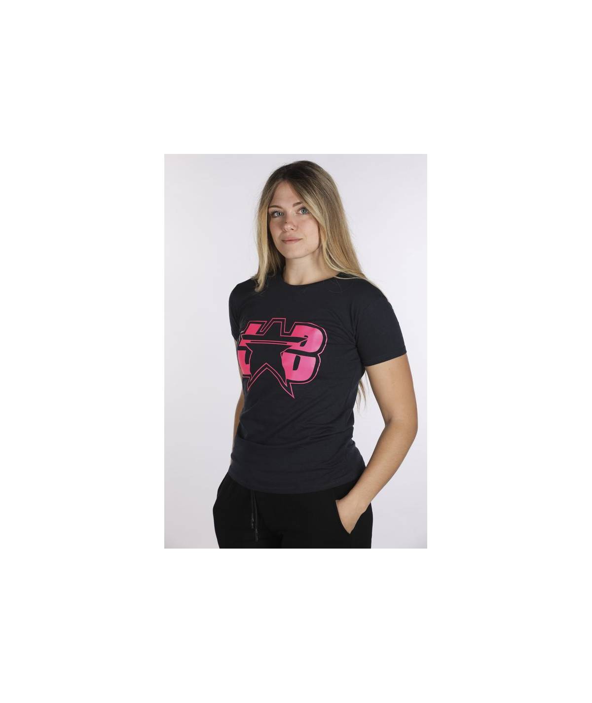 Lab84 T-SHIRT GIRO M/M STAR FLUO In Saldo