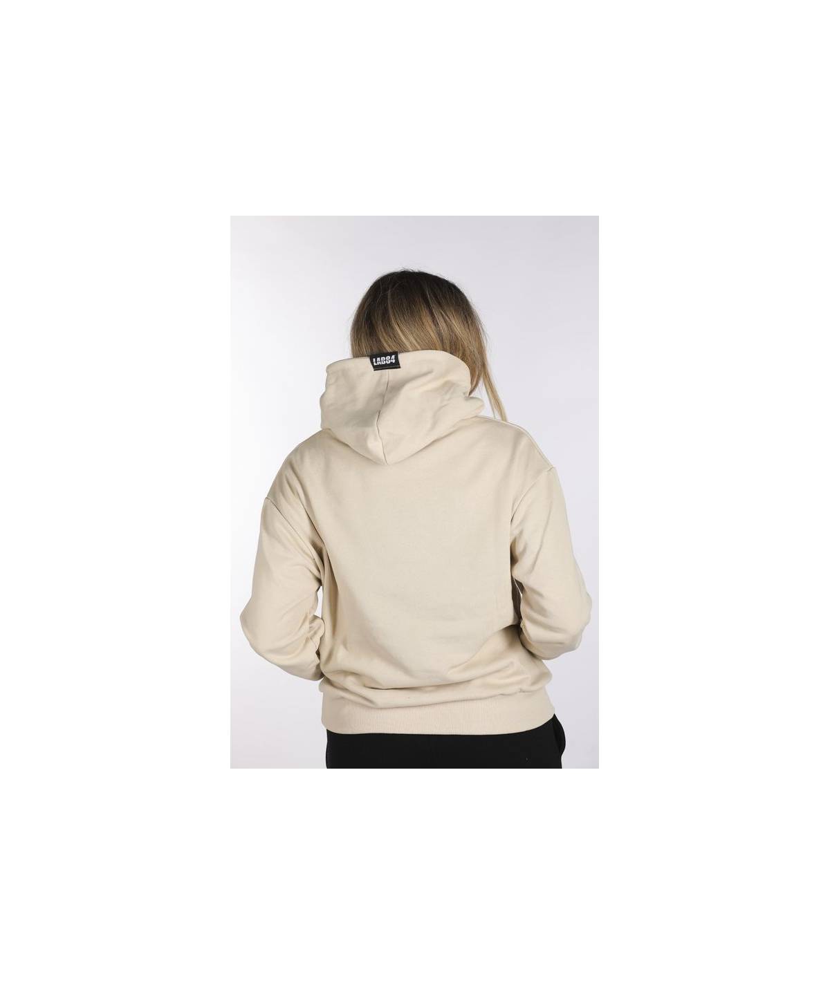 Lab84 FELPA CAPPUCCIO OVER Acquista Ora