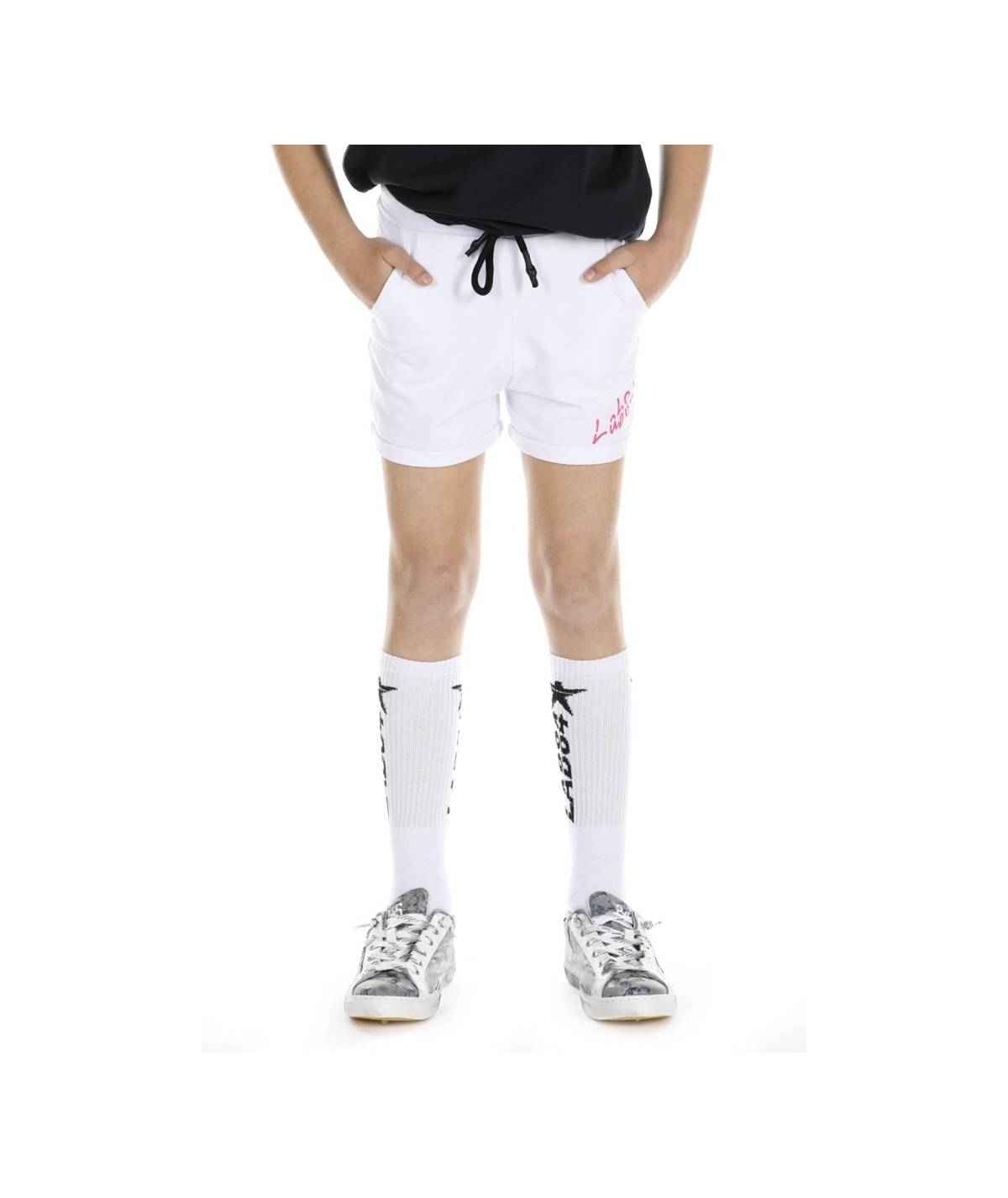 Lab84 SHORT FELPA FLUO In Saldo