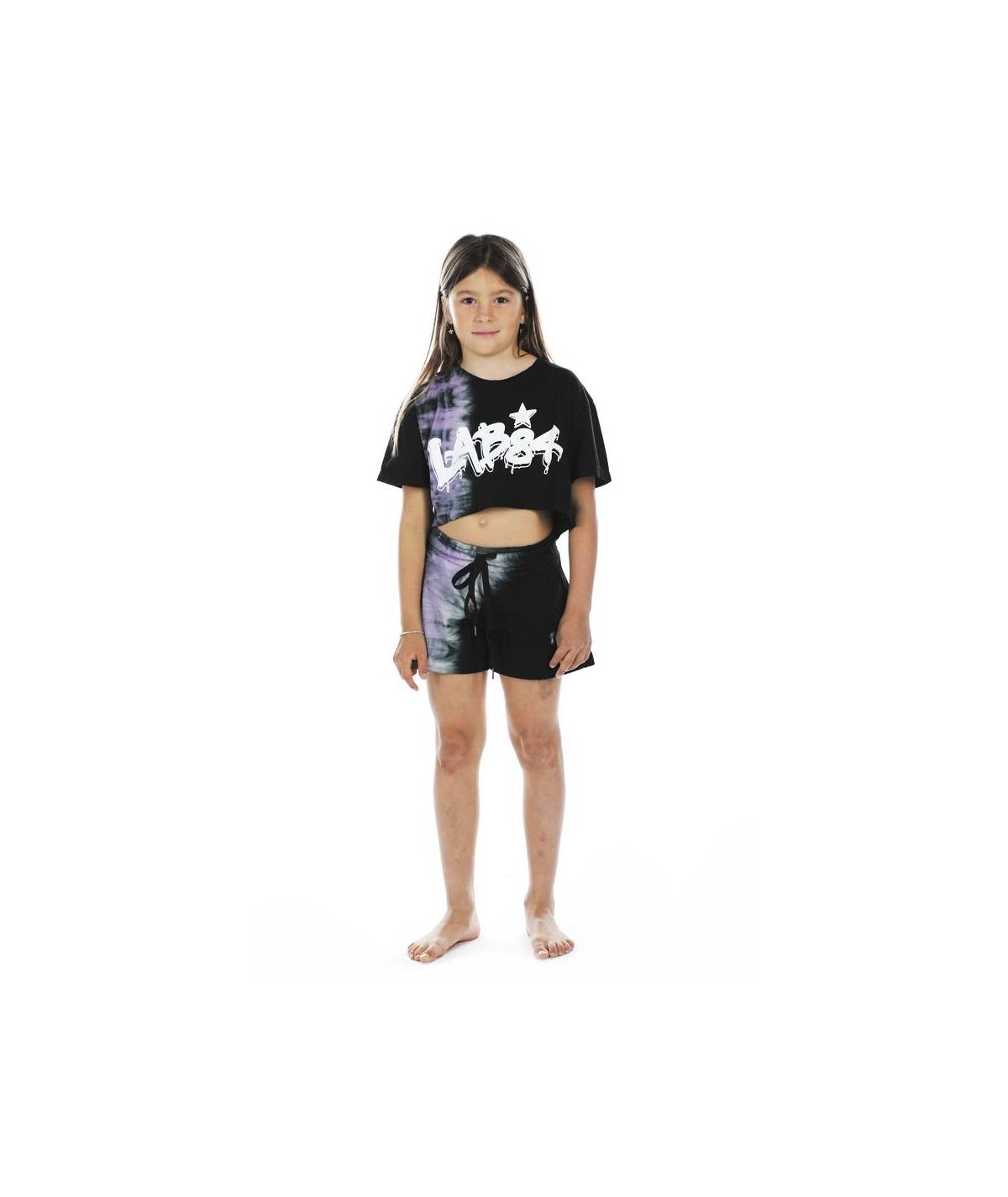 Lab84 T-SHIRT CROP TOP In Vendita