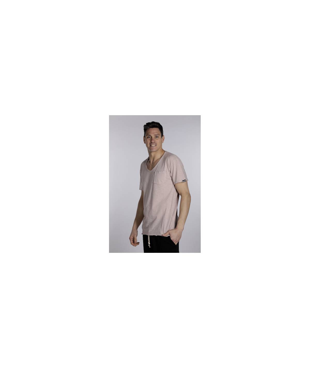 Lab84 T-SHIRT V TASCHINO Consegna Veloce