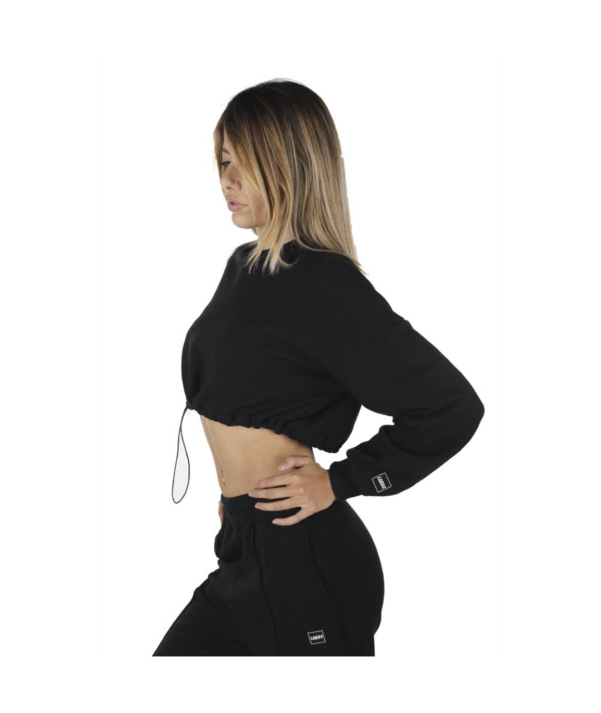 Lab84 FELPA CROP TOP Hotsell
