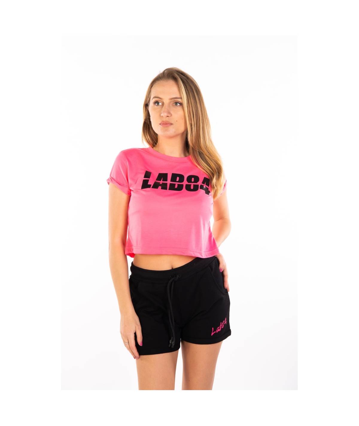 Lab84 CROP TOP FLUO Outlet