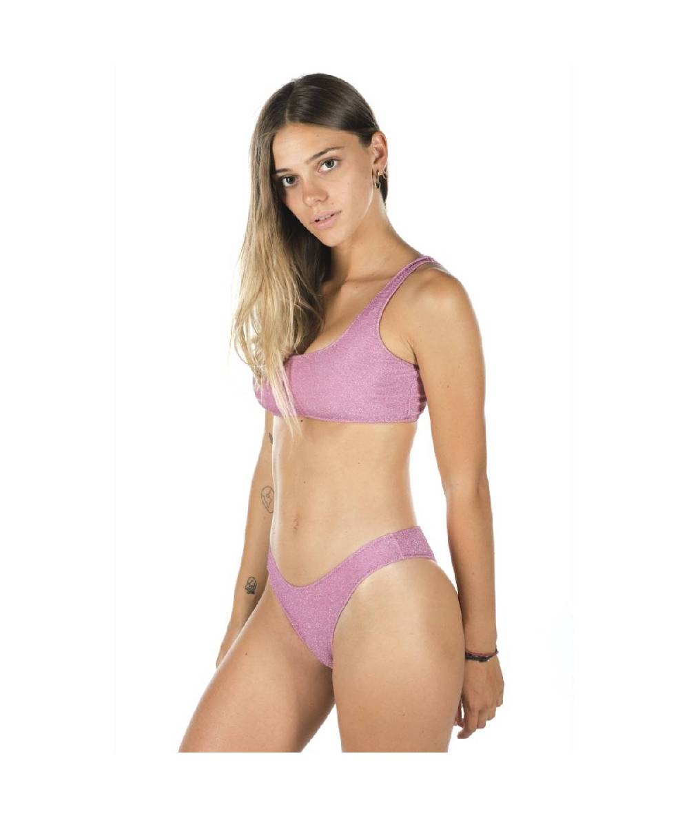 Lab84 CANOTTA TOP + SLIP GAMBATO Nuovo