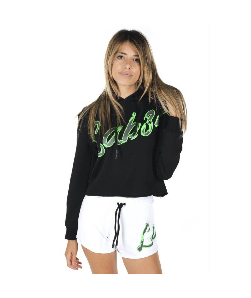 Lab84 FELPA CROP TOP CAPP Soddisfazione Garantita
