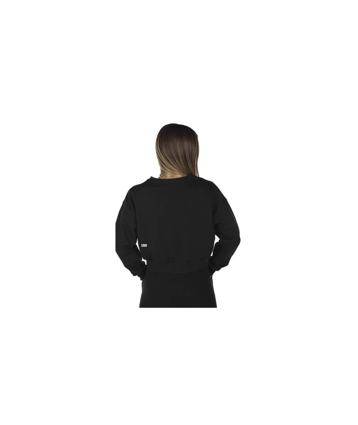 Lab84 FELPA CROP TOP GIROCOLLO Acquista Ora