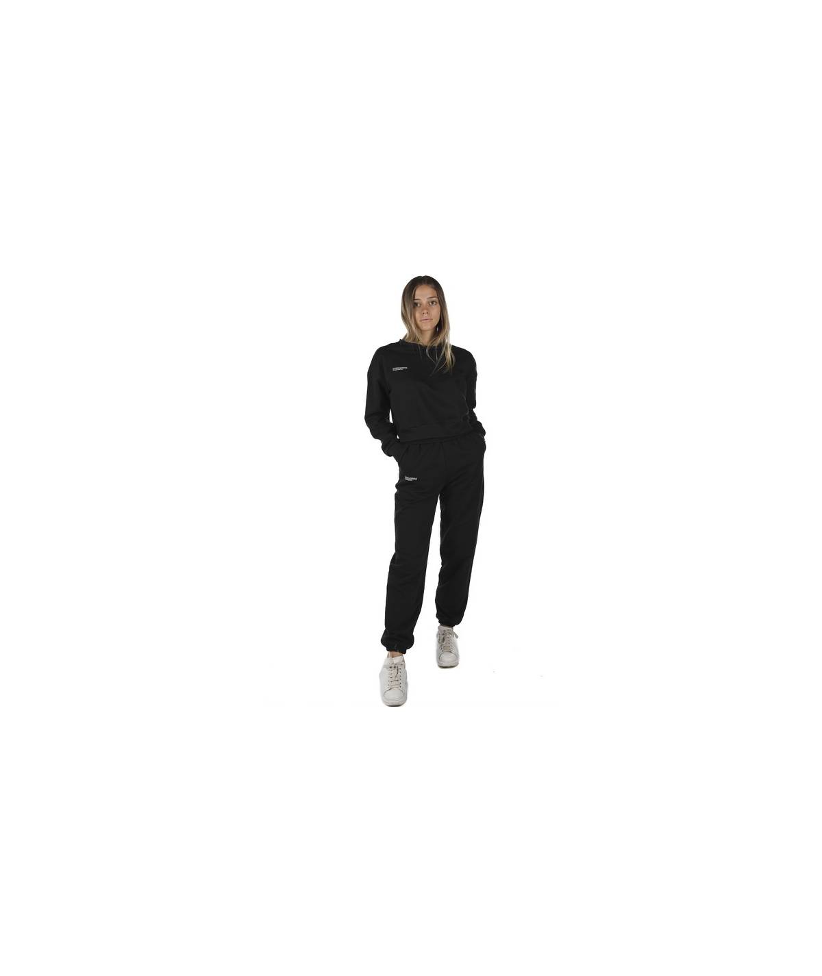 Lab84 FELPA CROP TOP GIROCOLLO Acquista Ora