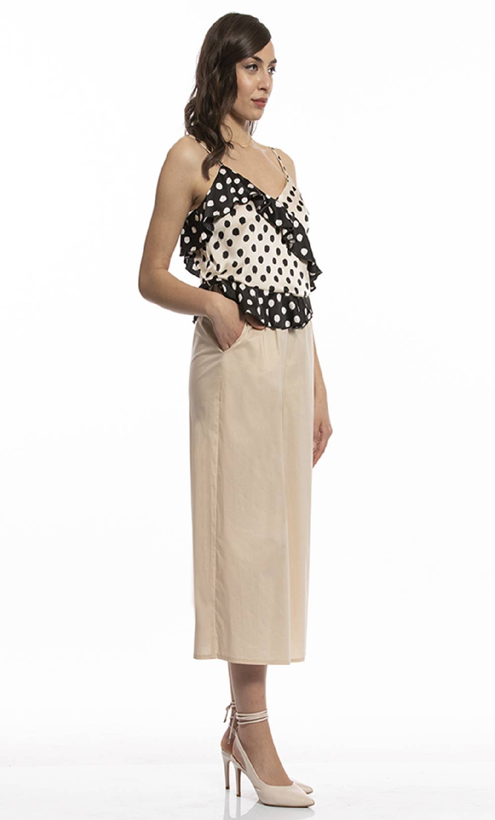 Koralline GONNA/PANTALONE IN POPELINE Negozio